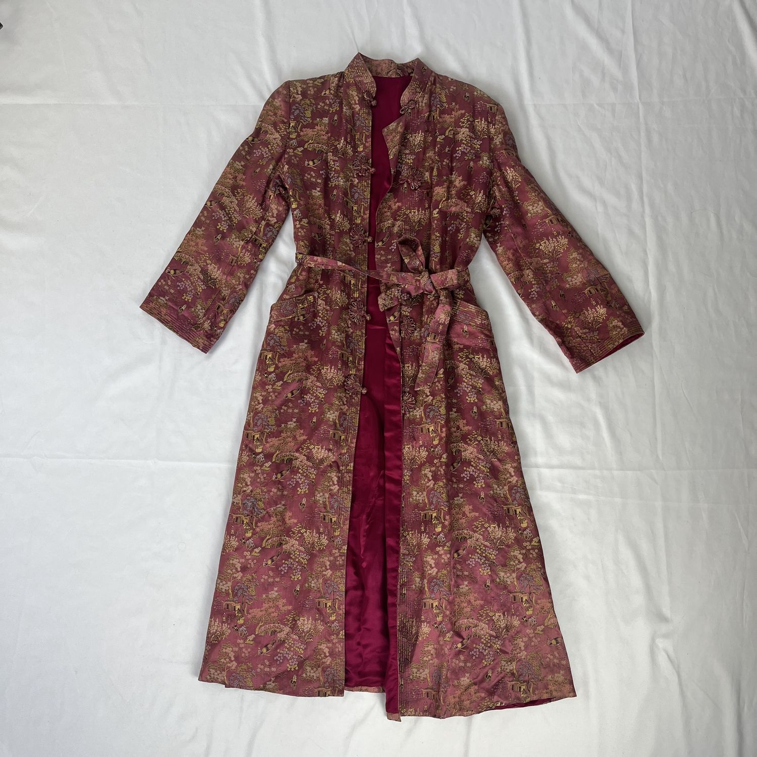 Real silk &amp; brocade robe