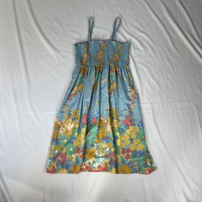 Blue Floral Sun Dress