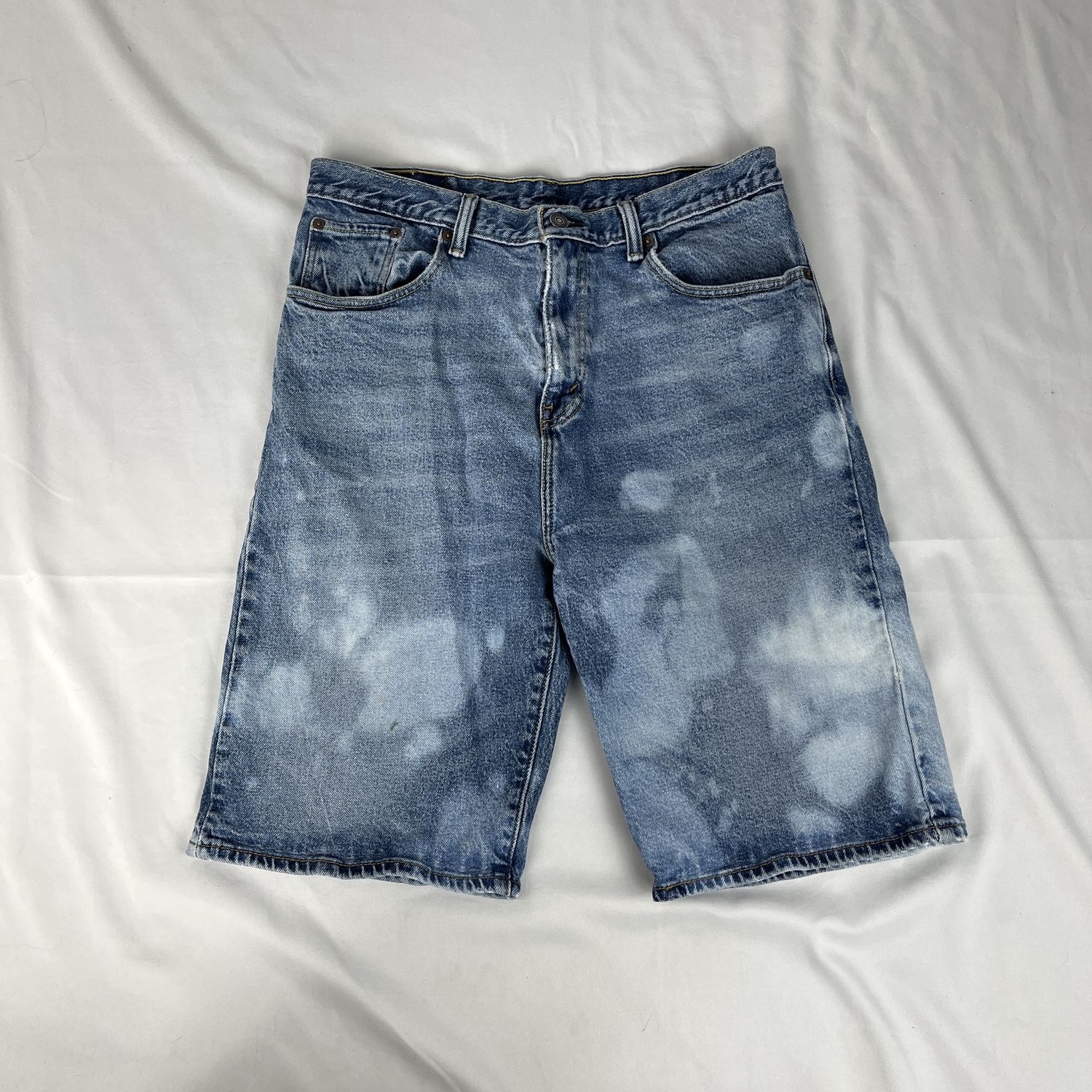 Bleach Dyed Jorts