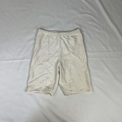 Cream Bike Shorts