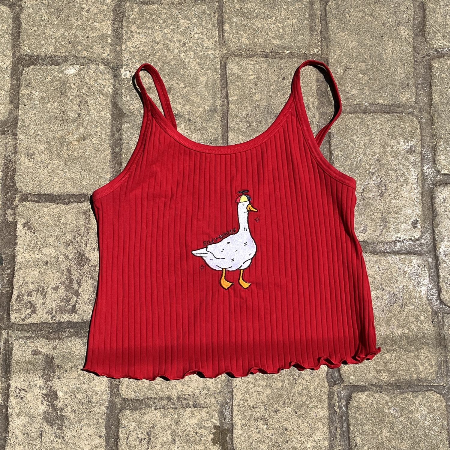 Red Silly Goose Tank