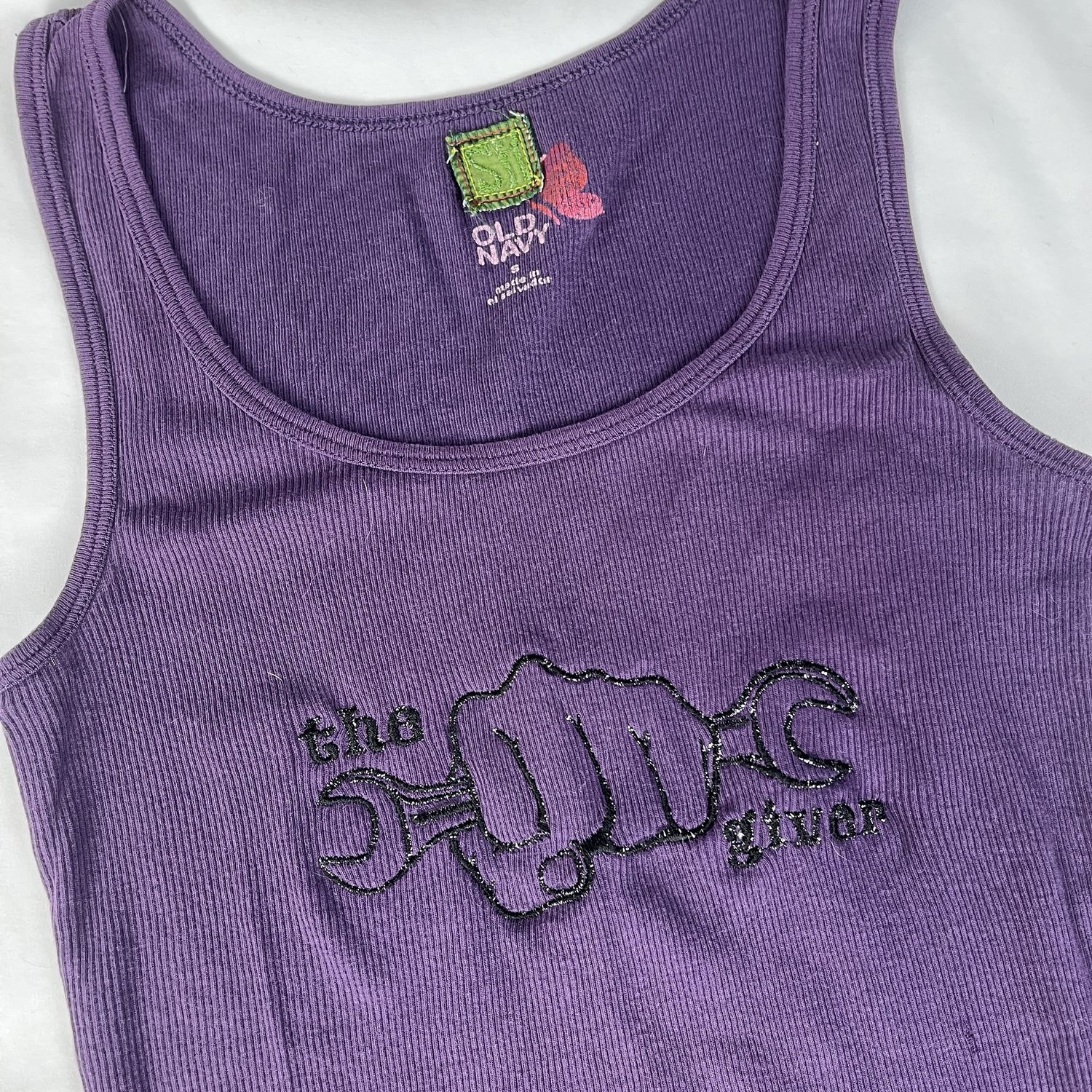 Purple The Giver Tank