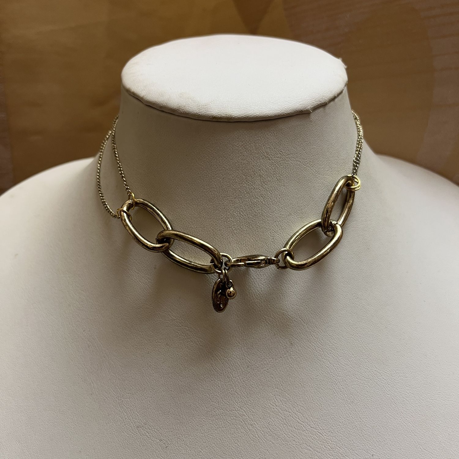 Gold Clasps Necklace