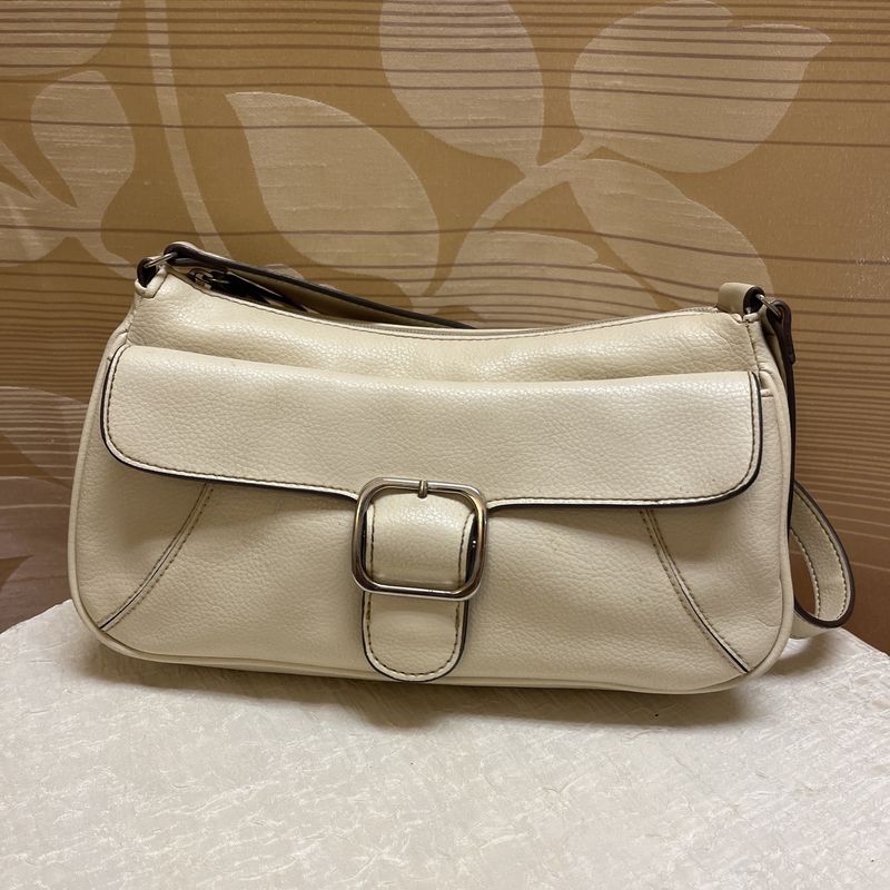 Cream Saddle Bag