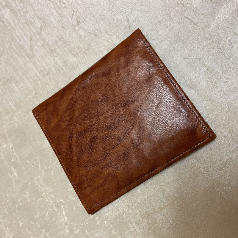 Light Brown Leather Wallet