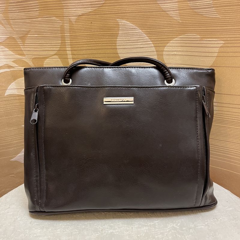 Brown Rosetti Bag