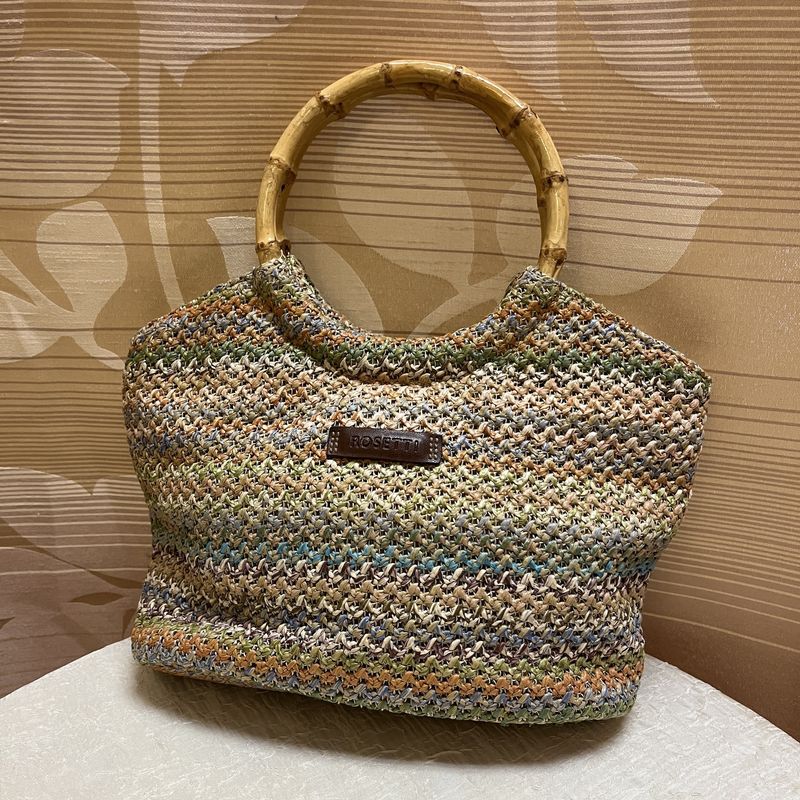Rosetti Rainbow Knit Bag
