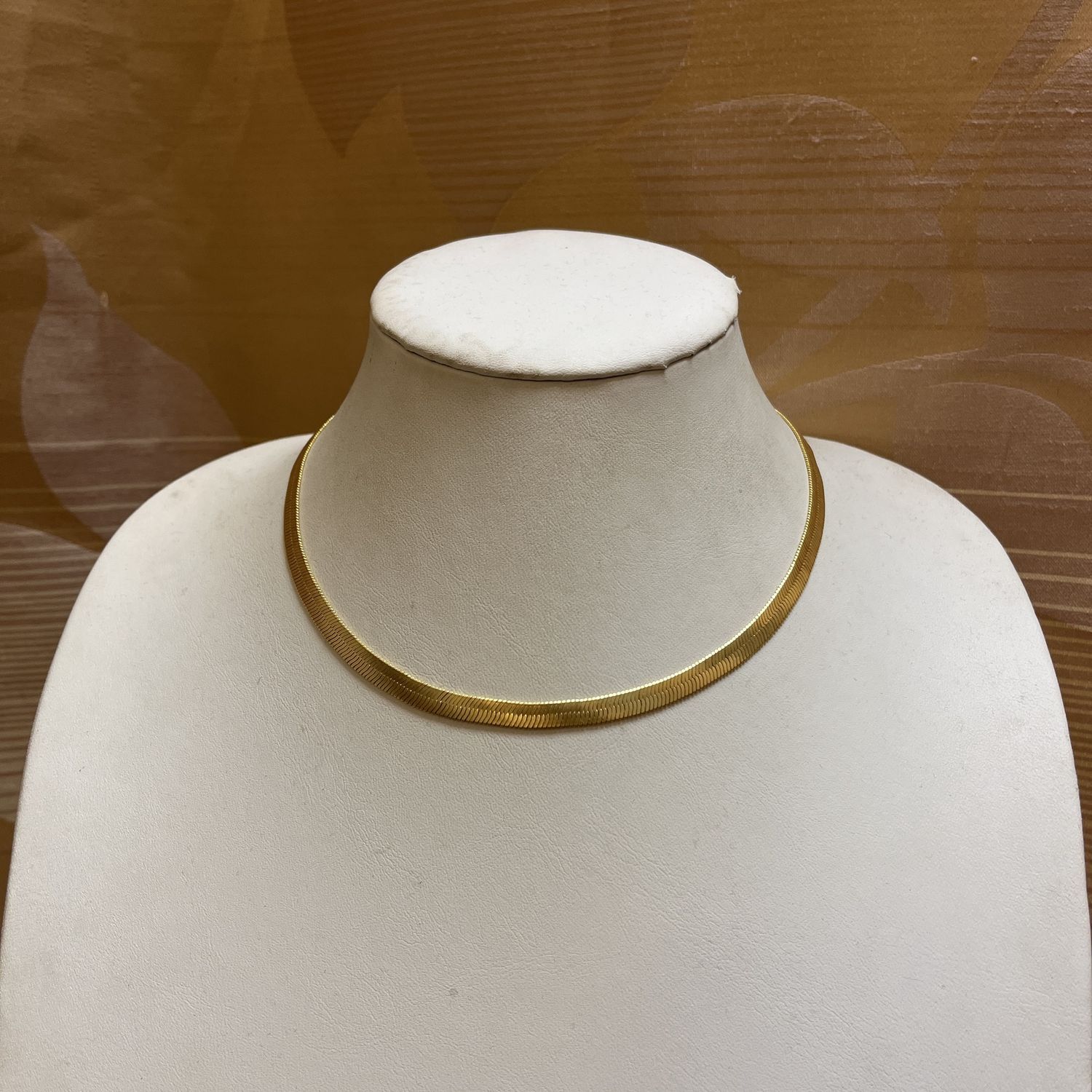 Gold Snake Chain Necklace