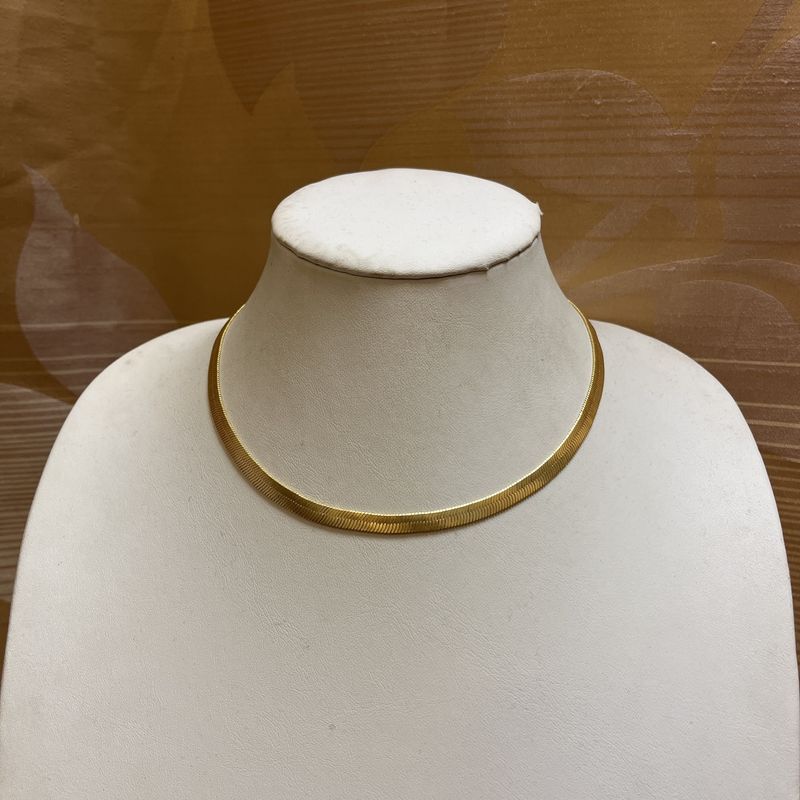 Gold Snake Chain Necklace