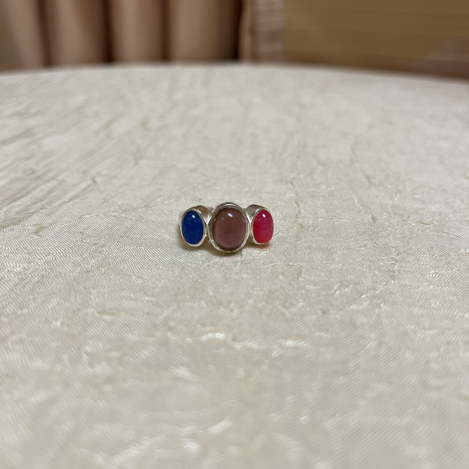 Bisexual Silver Ring