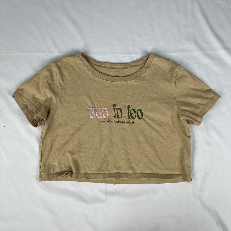 Sun in Leo Embroidered Top