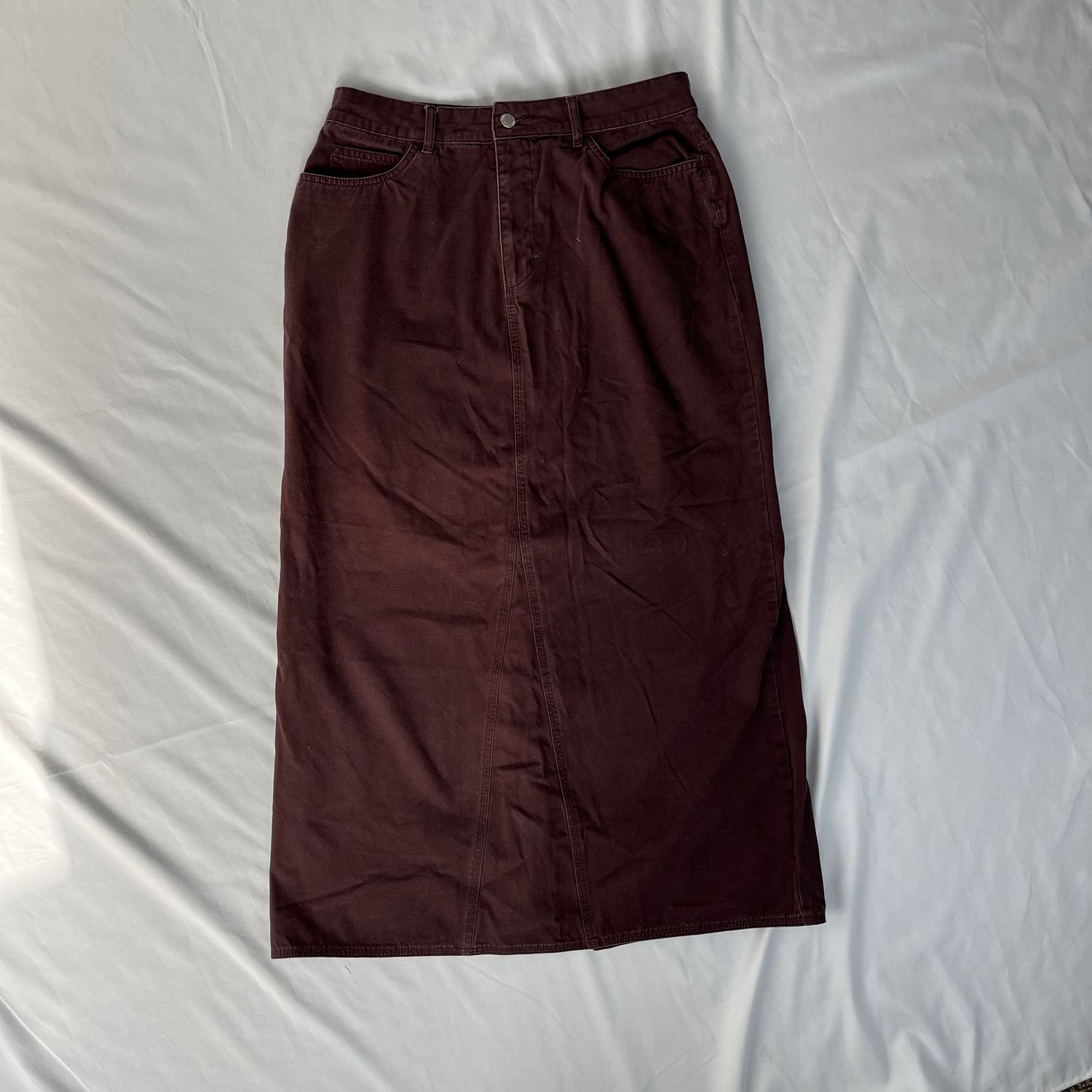 Brown Maxi Skirt