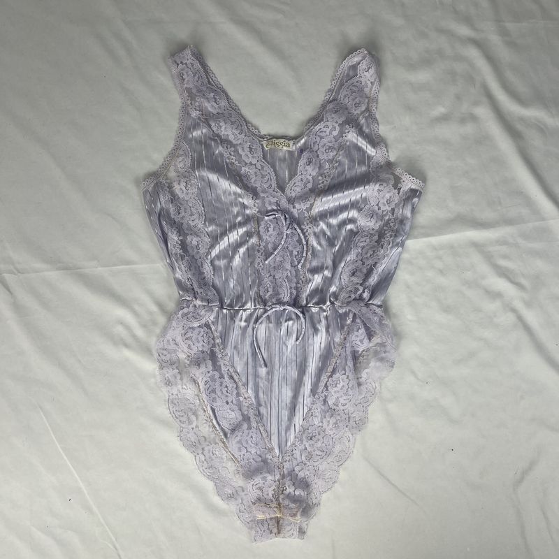 Lilac Lace Romper