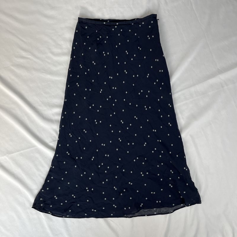 Dark Blue Maxi Skirt