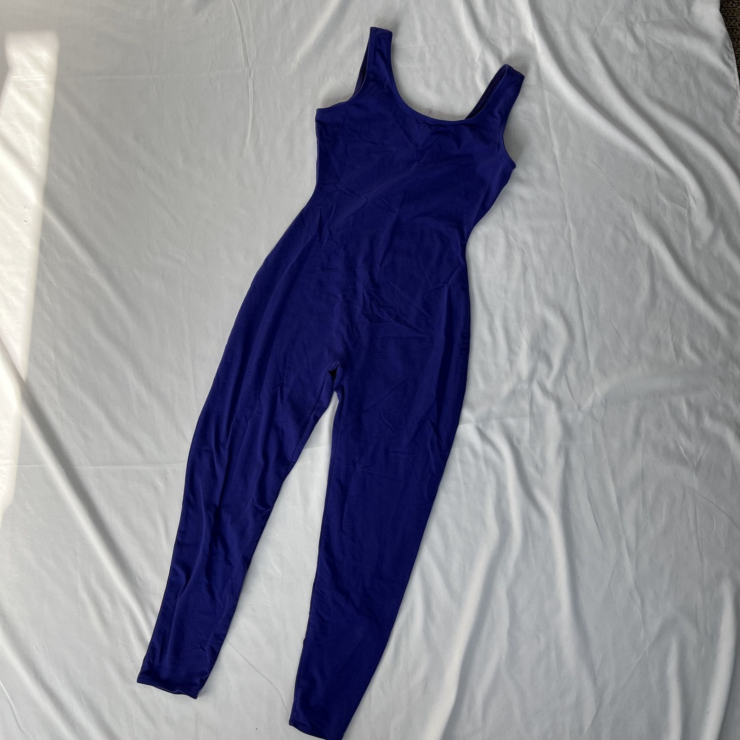 Stretchy Indigo Jumpsuit