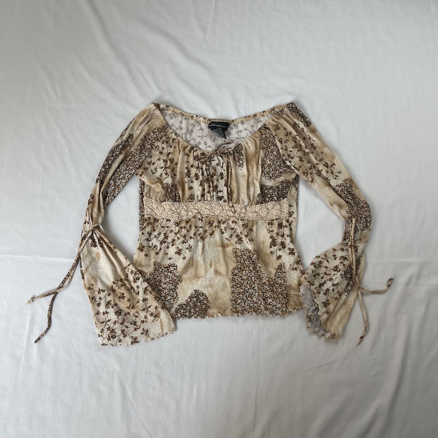 tan boho top