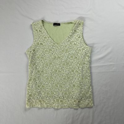Green Sparkling Top