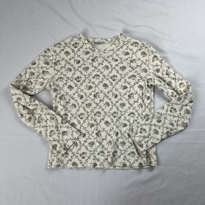 rustic floral long sleeve