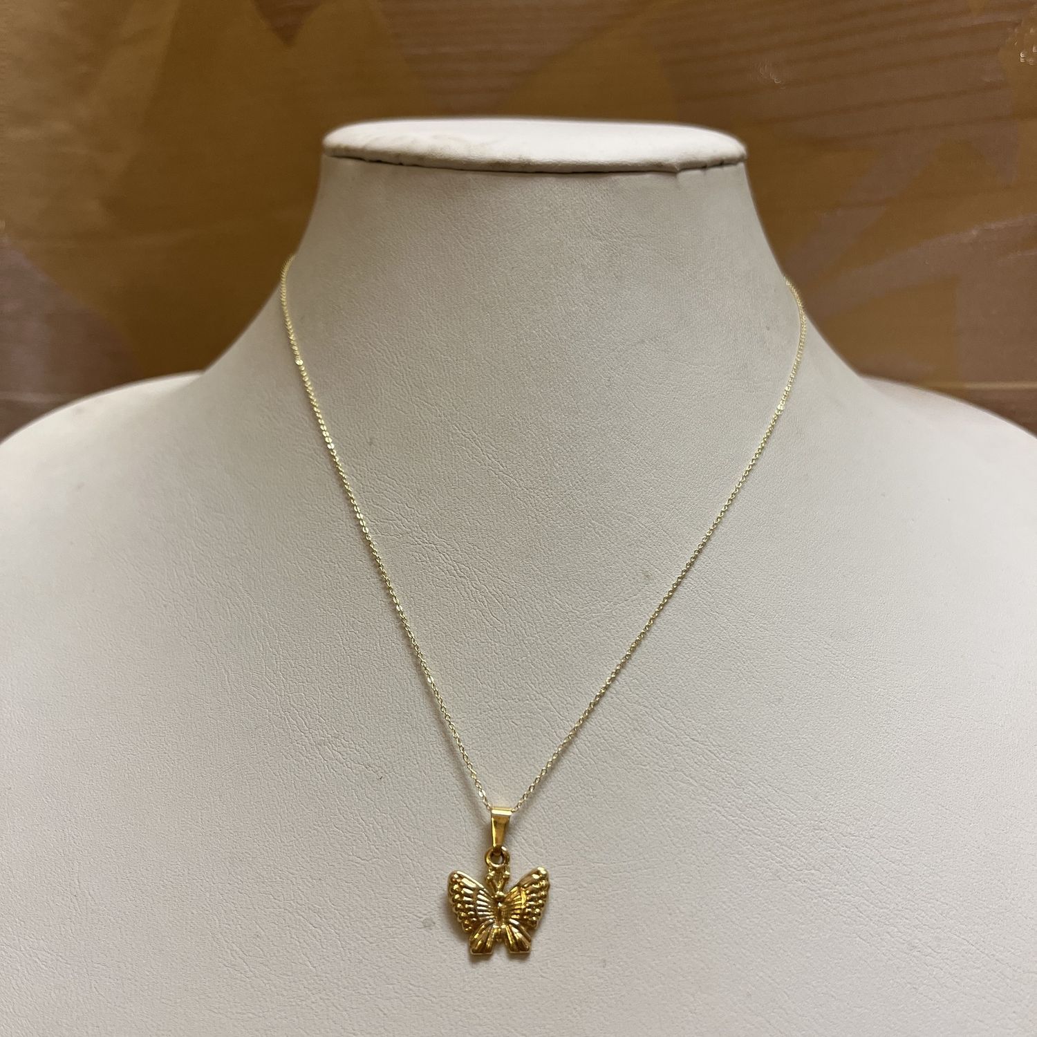 Golden Butterfly Necklace