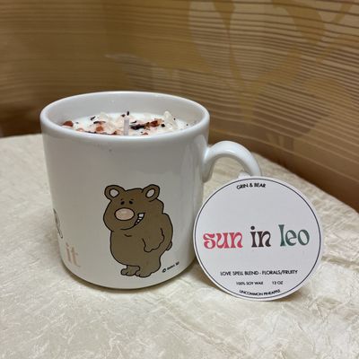 Grin &amp; Bear It Candle Mug