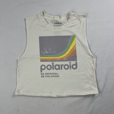 Polaroid Cropped Tee