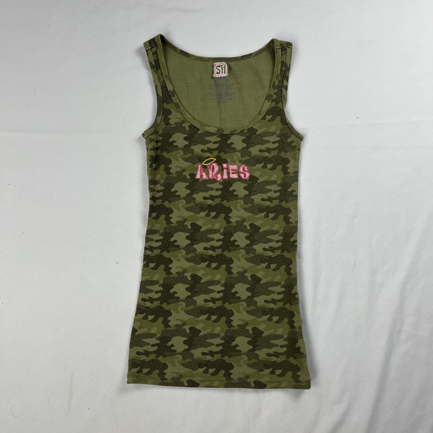 Aries Embroidered Tank