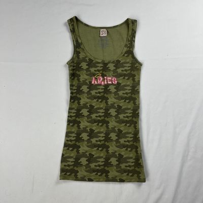 Aries Embroidered Tank