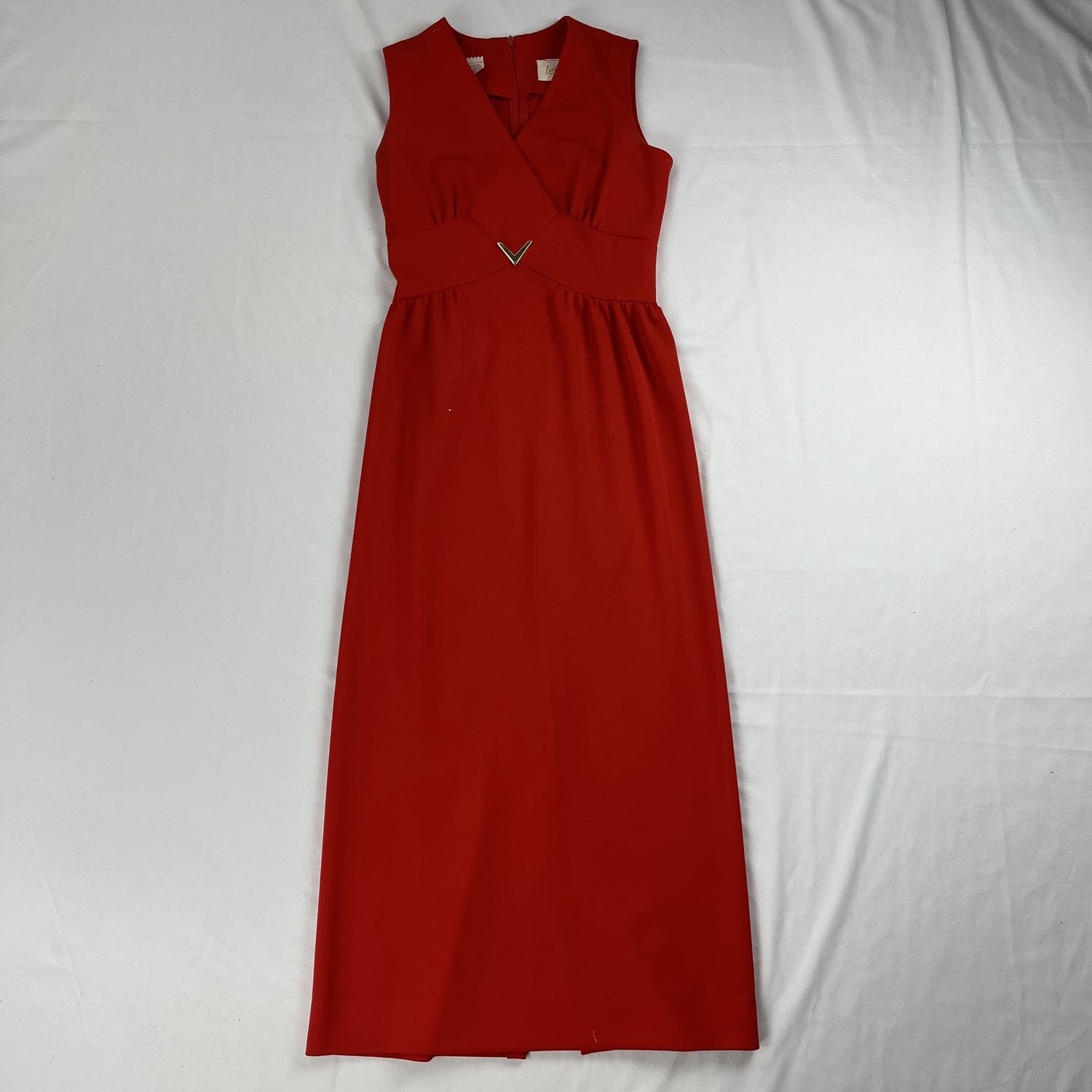 Bright Red Maxi Dress