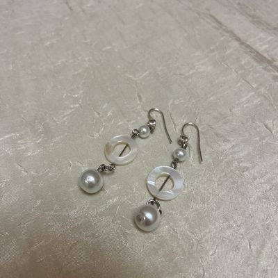Rhinestone Ring Earrings