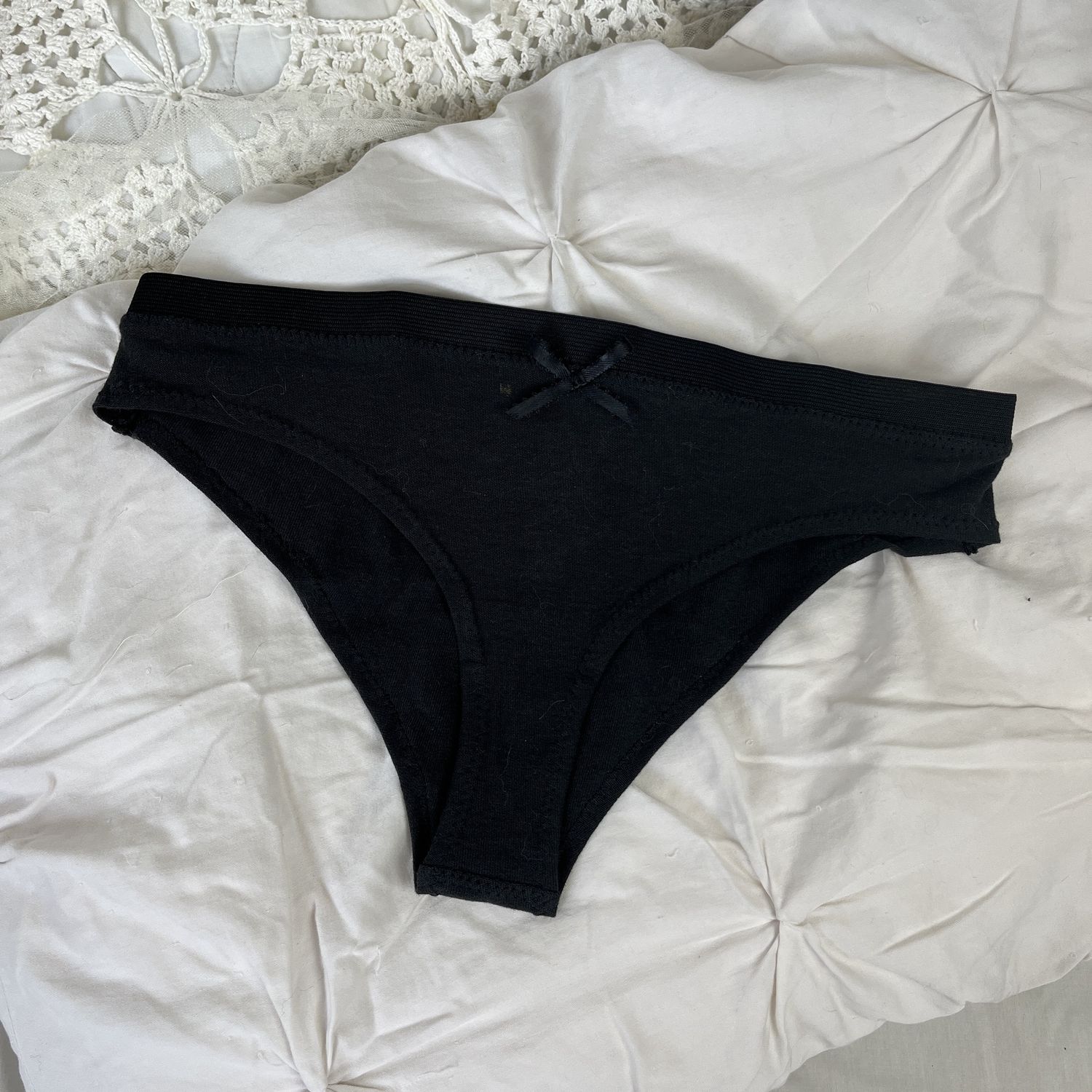 Black Tshirt Undies