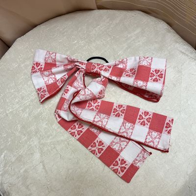 Red Picnic Bow