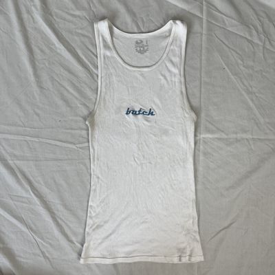 White Butch Tank