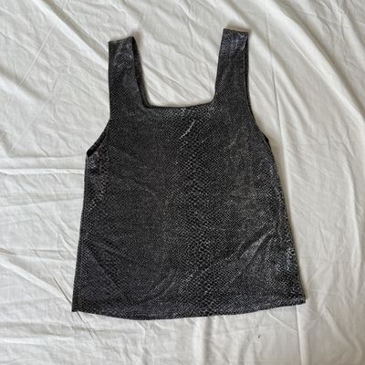 Deep Silver Shimmer Tank