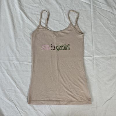 Sun in Gemini Tan Tank