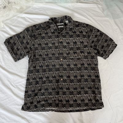 Sandy Gray Button Up