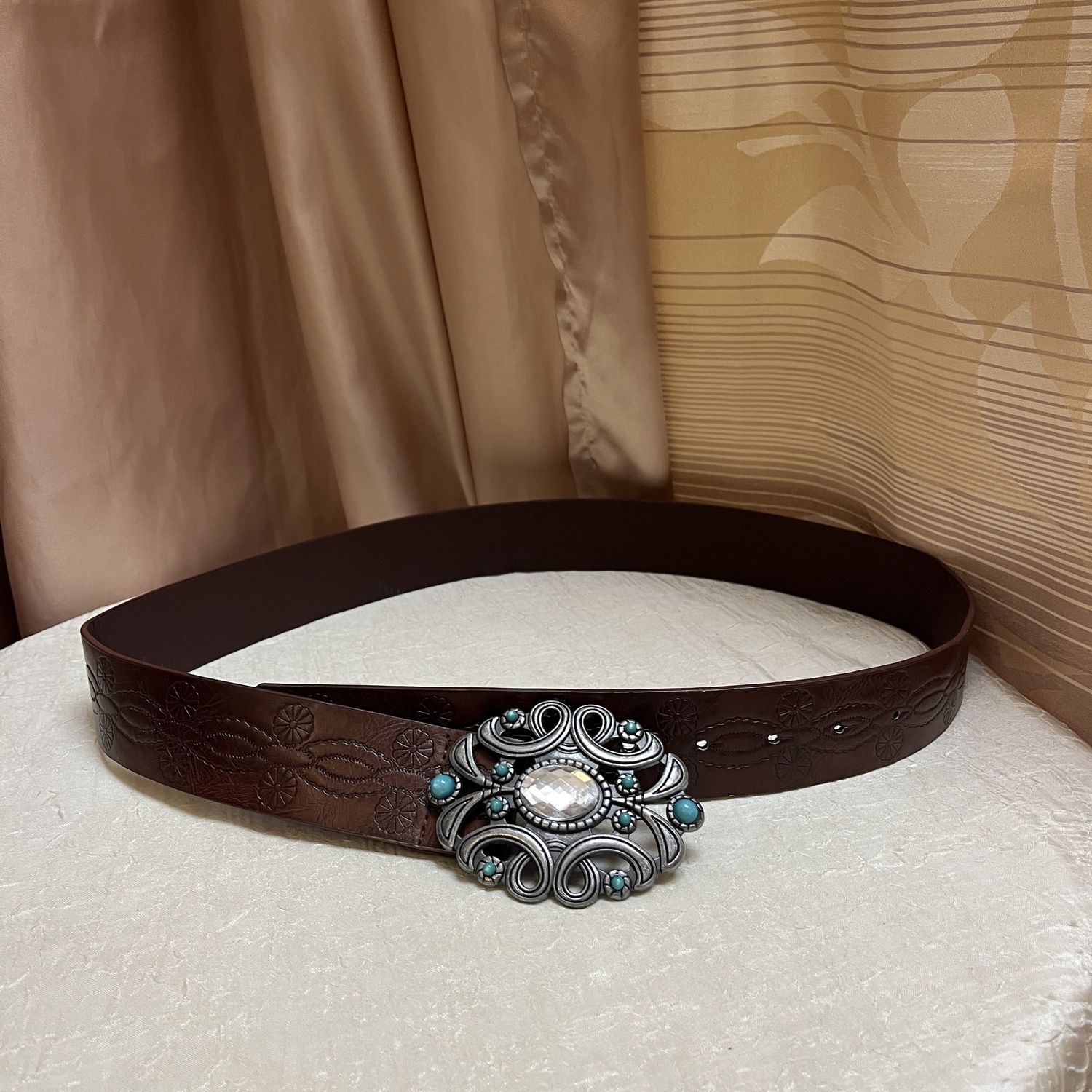 Brown +Turquoise Belt
