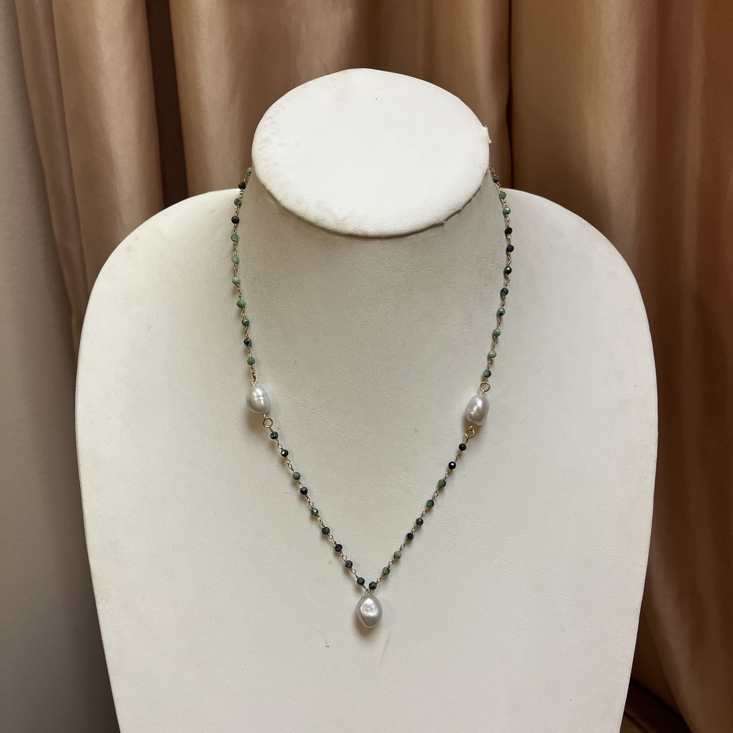 mermaid layered necklace