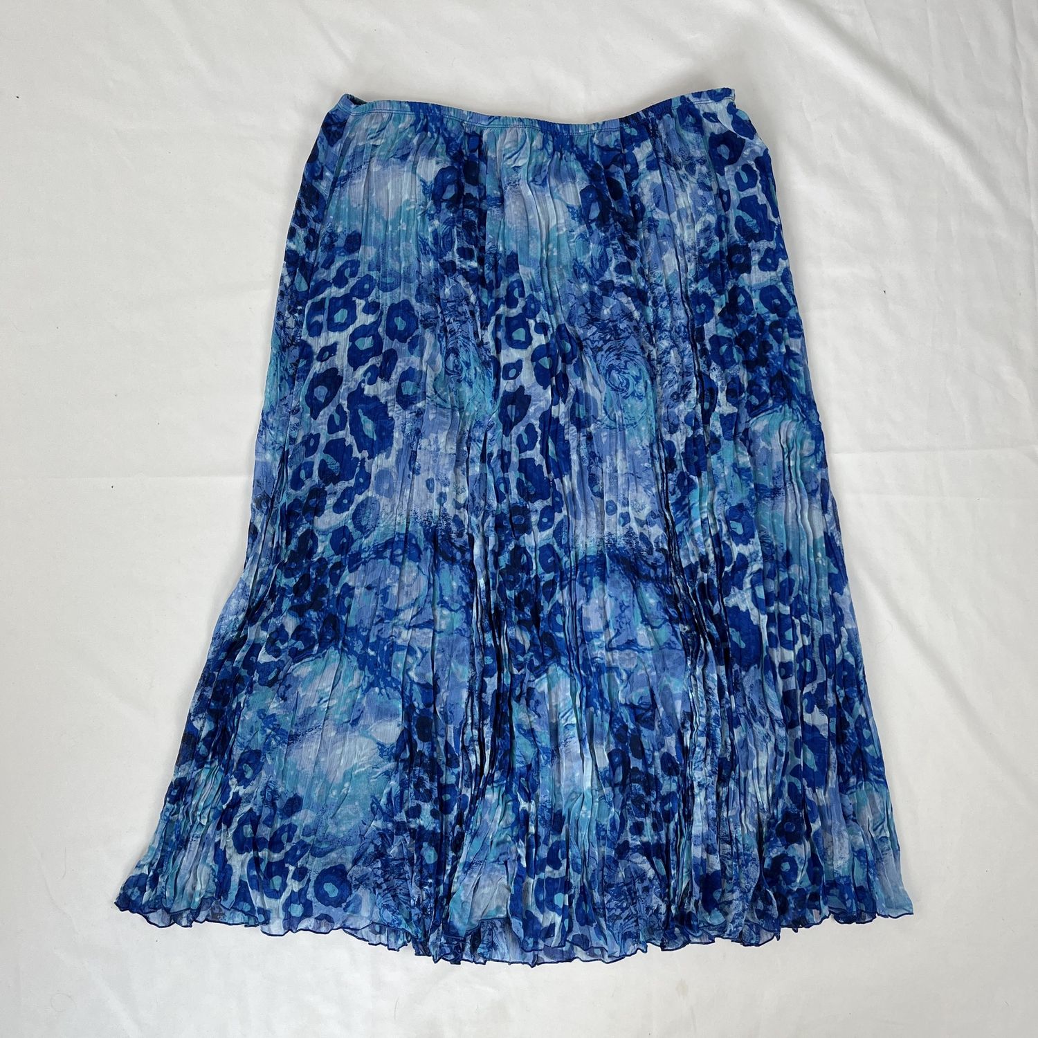 Blue Swirl Skirt