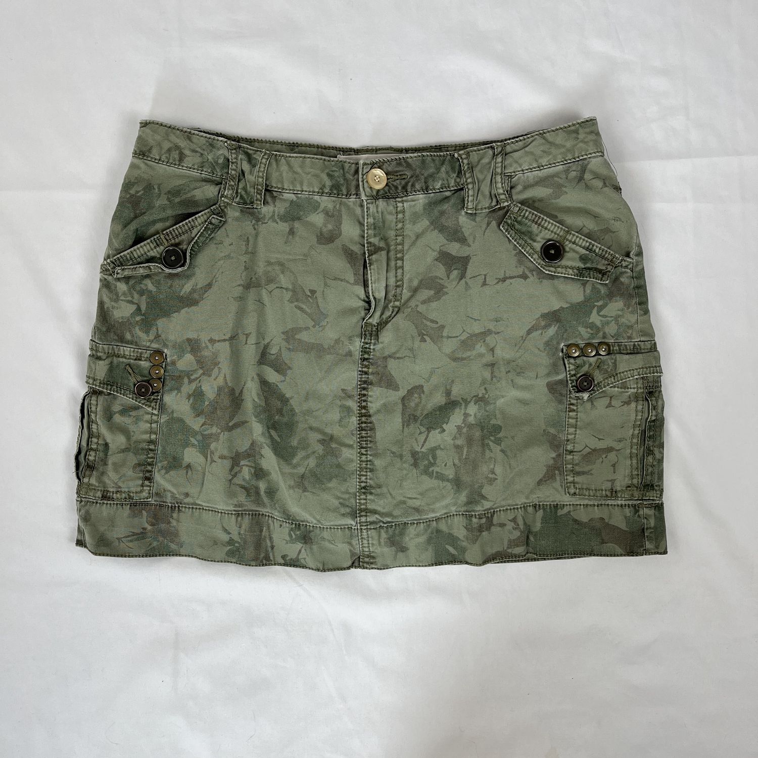 camo cargo skirt