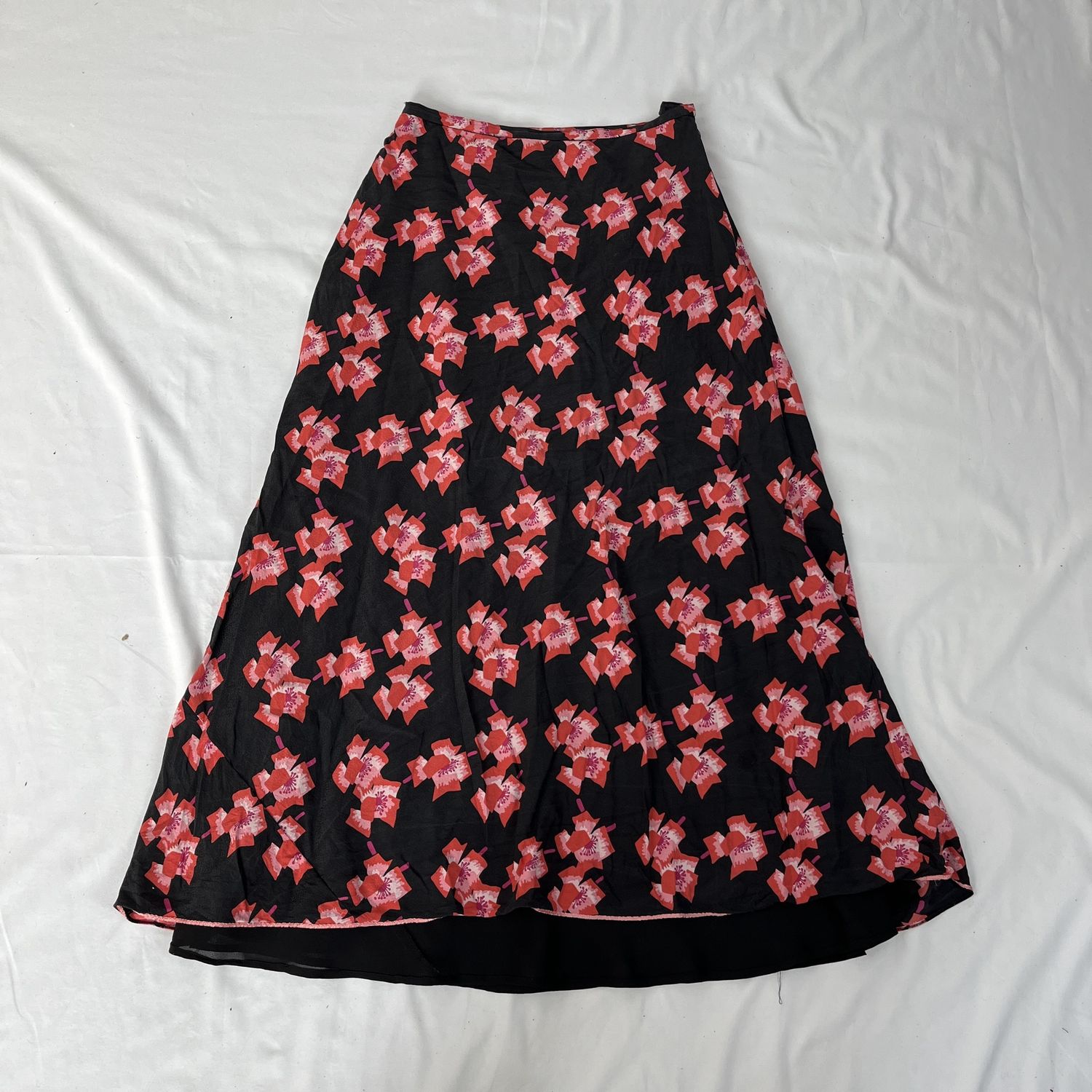 Geometric Flower Skirt