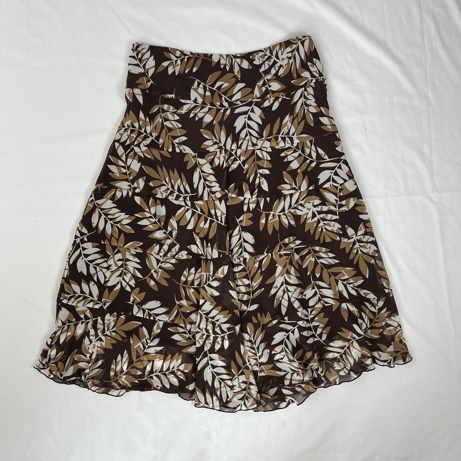 Brown Leaf Skirt