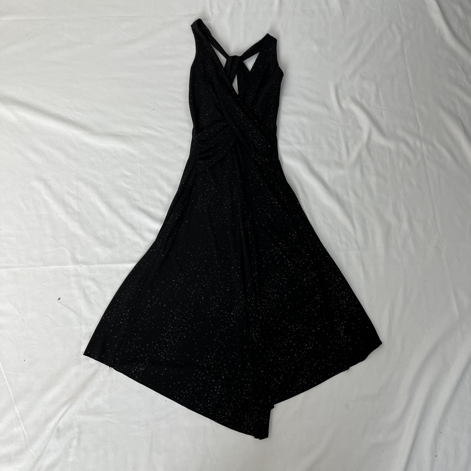 Sparkle Slit Dress
