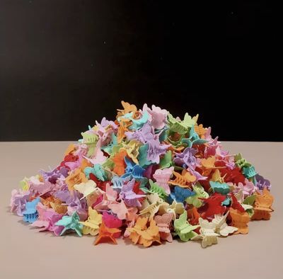Butterfly hair clips