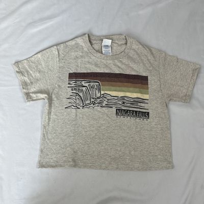 Niagara Falls cropped tee