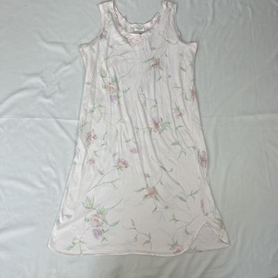 pale pink flower nightgown