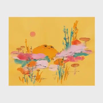 Print- &quot;Yellow Toad&quot;