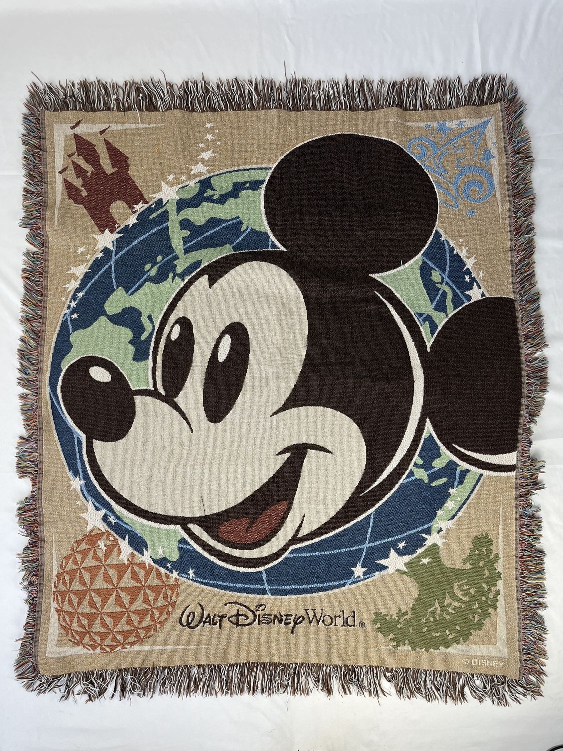 Mickey Mouse Tapestry Blanket