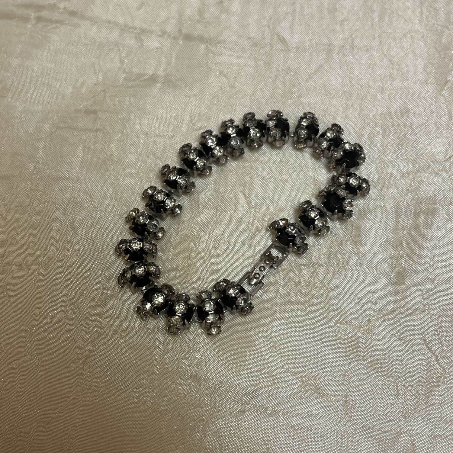 black gem bracelet