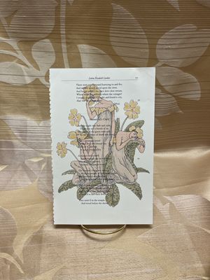 sleeping fairy print