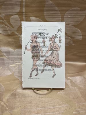 walking fairy print